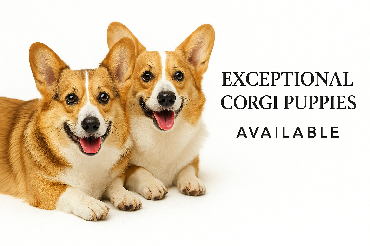 Exceptional Corgi Puppies